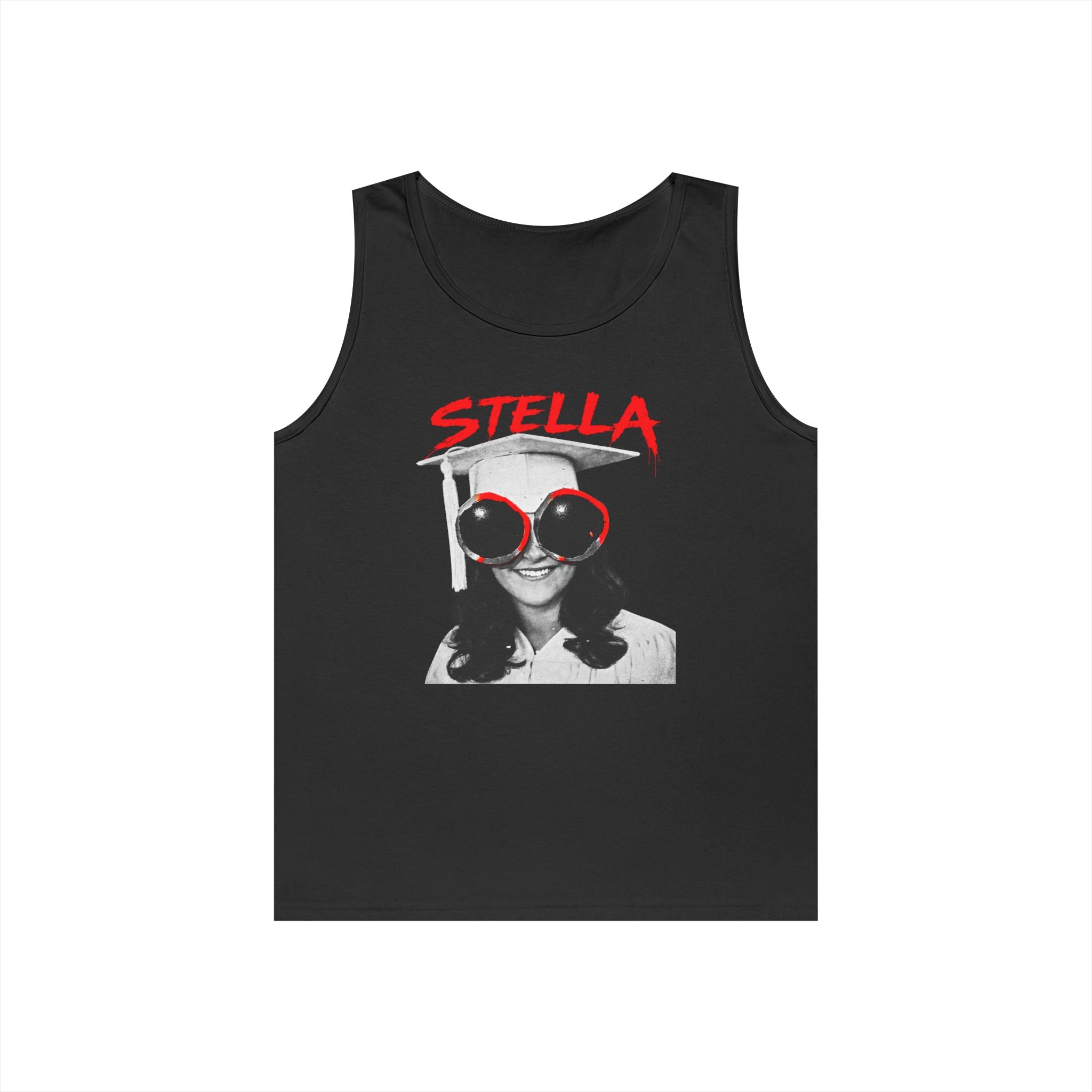 Stella - Graphic Tank Top — Retro Laundry Machine Art