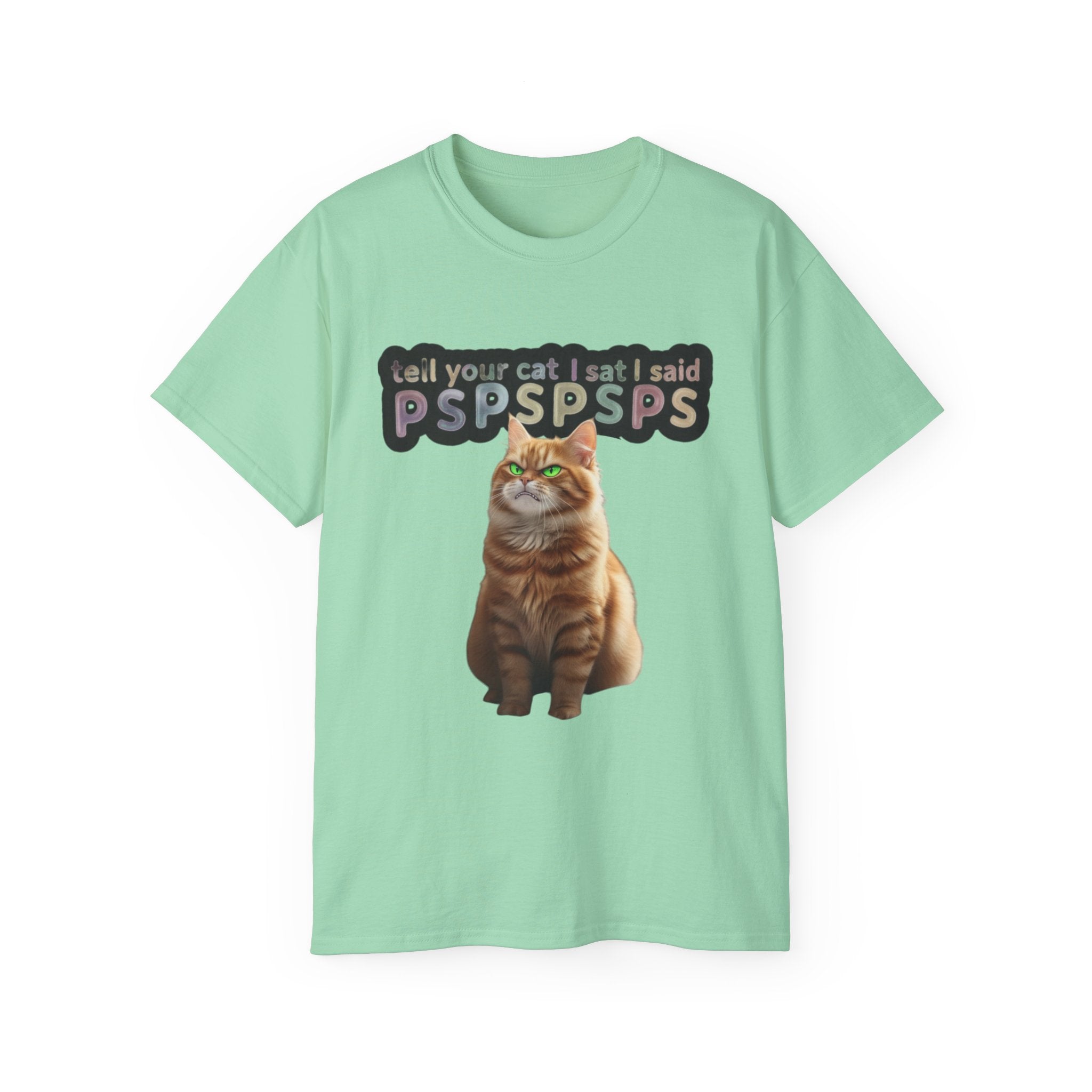 Funny Cat Lover Tee, PSPSPS Cat T-Shirt