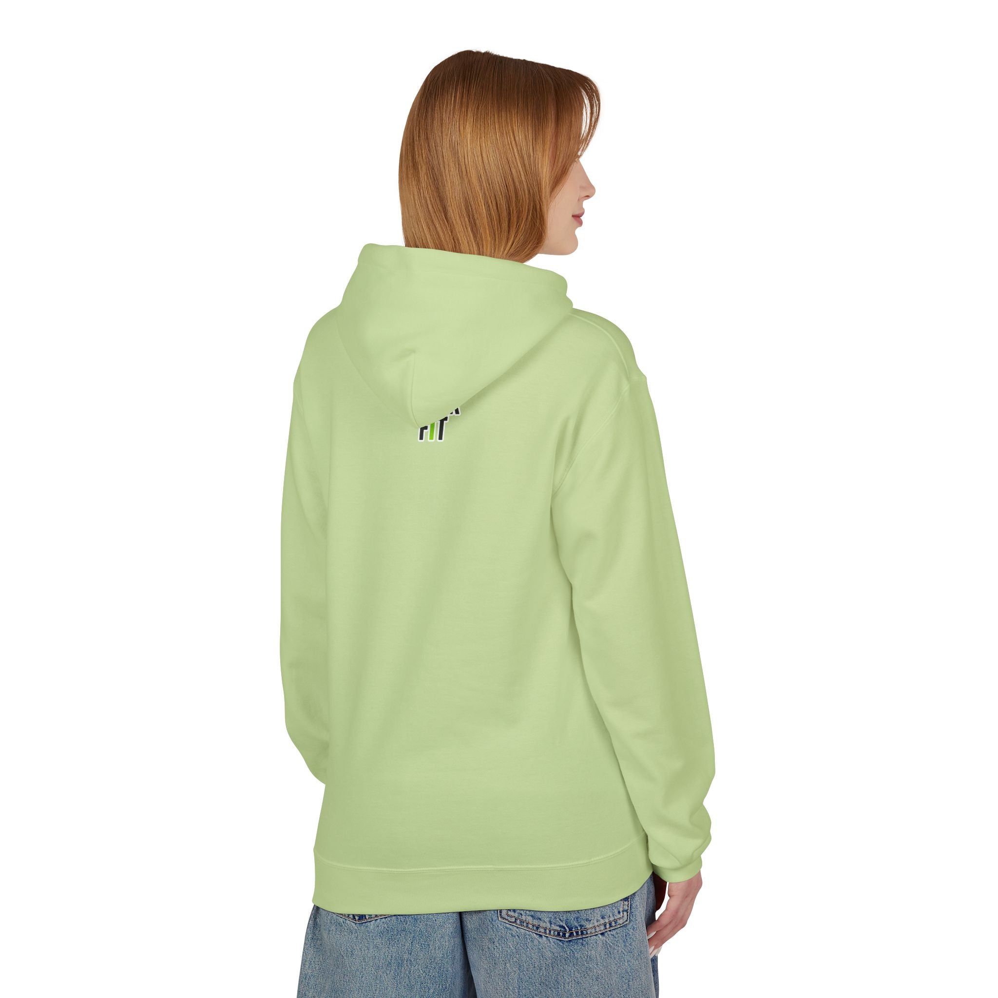 Fleece Hoodie Smoking Monkey Design