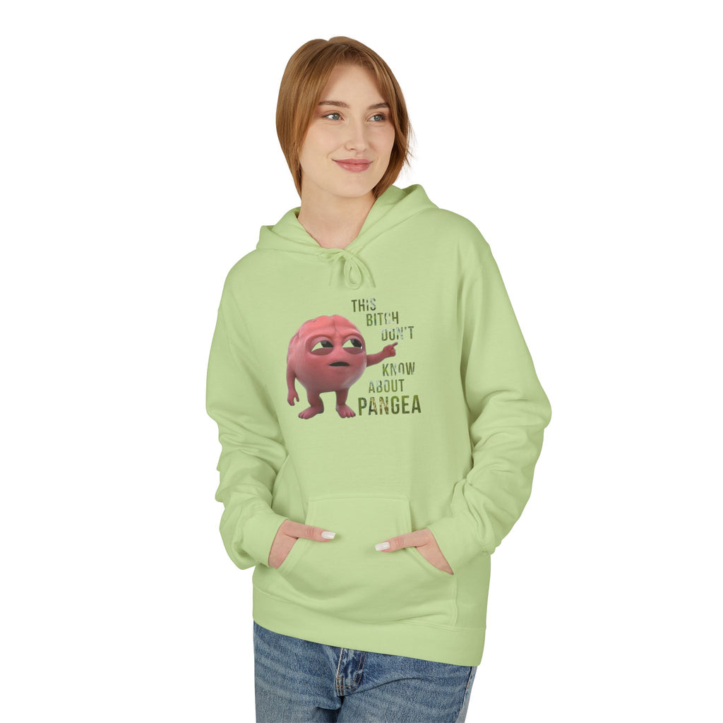 Fleece Hoodie - Brain
