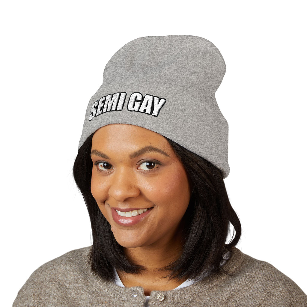 Classic Cuffed Beanie - Semi Gay