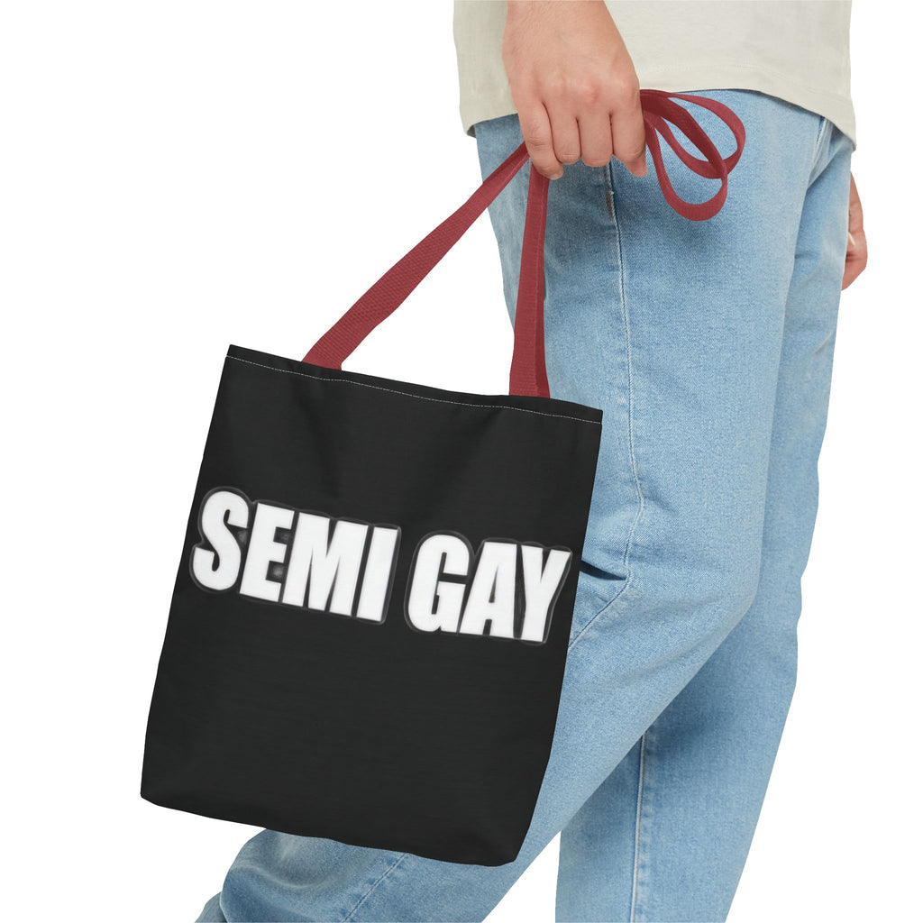 Semi Gay - Tote Bag