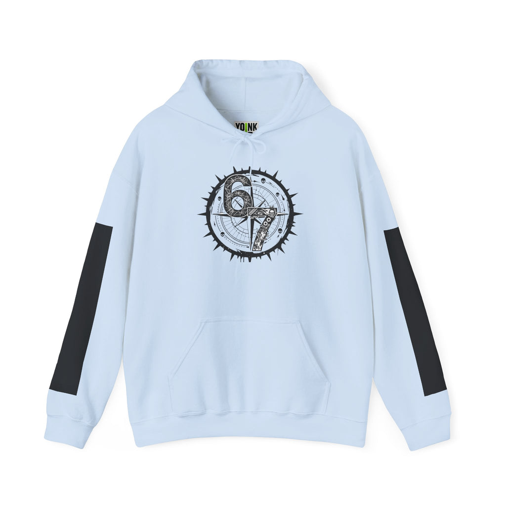 6-7 Hoodie - Minimal Funny Graphic Pullover