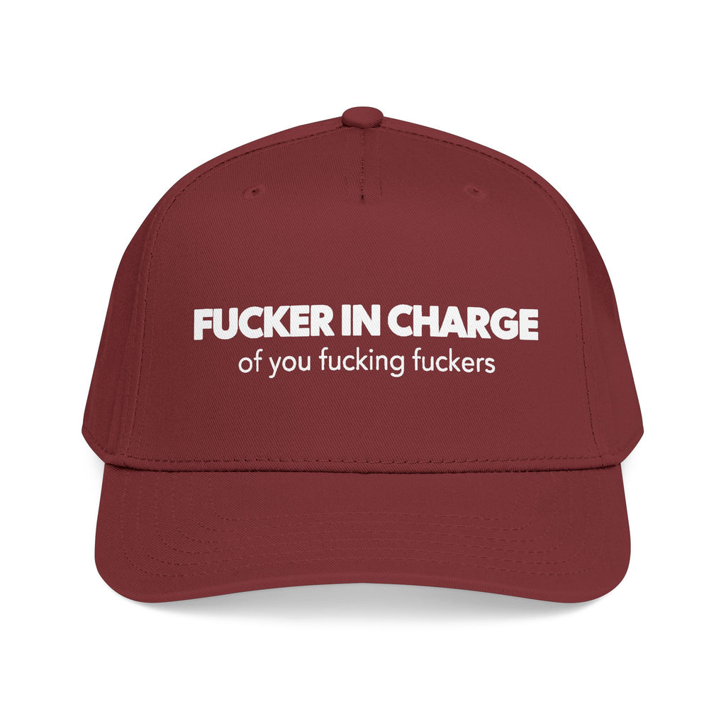 Fuckers.  Baseball Cap — Black Statement Hat