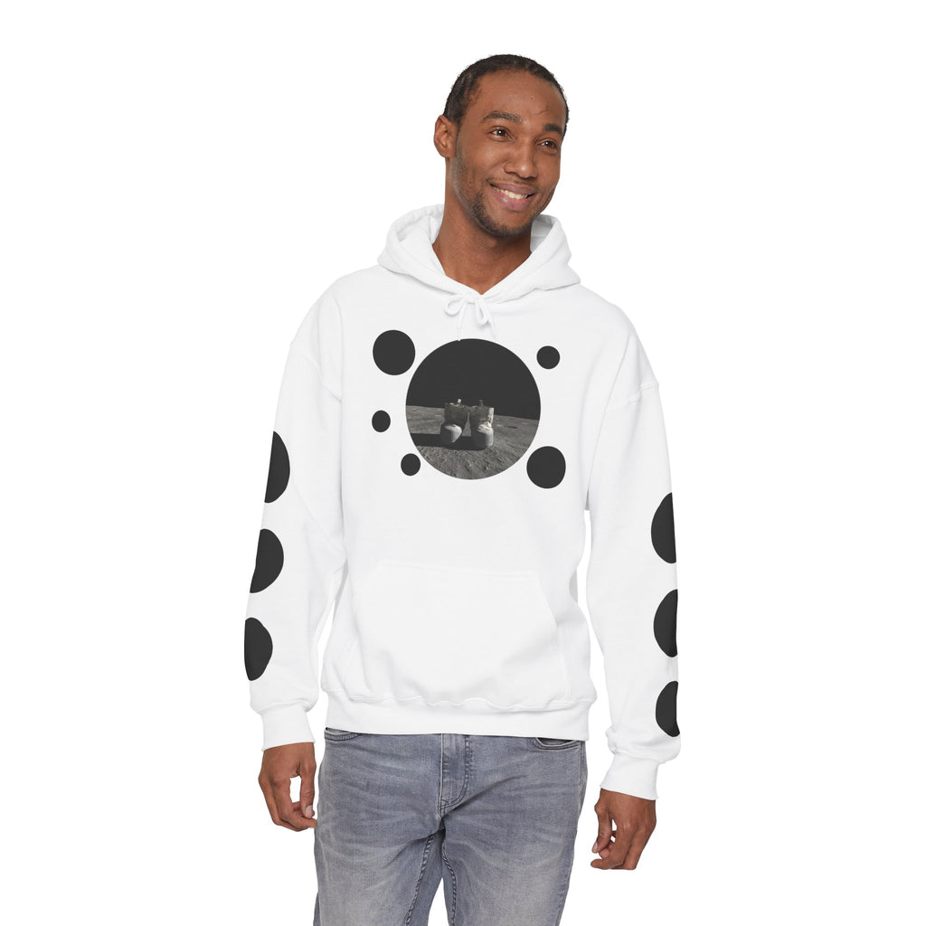 Space Boots - Minimal Funny Graphic Pullover