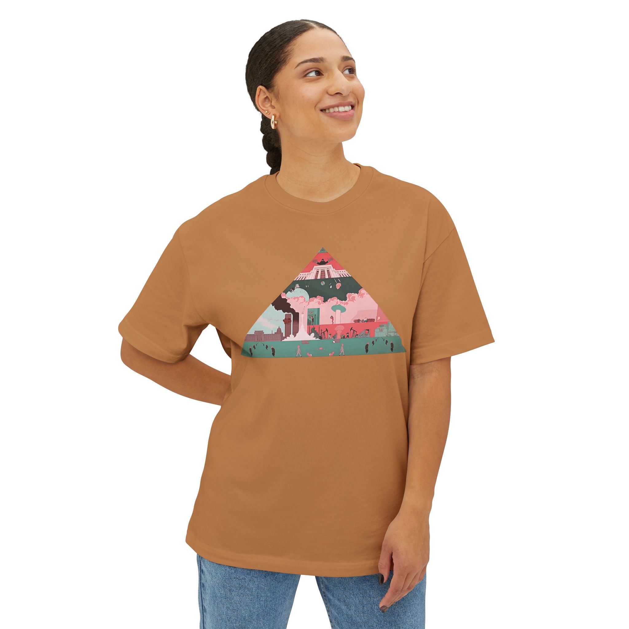 Boxy Tee - All seeing eye - Unisex Shirt