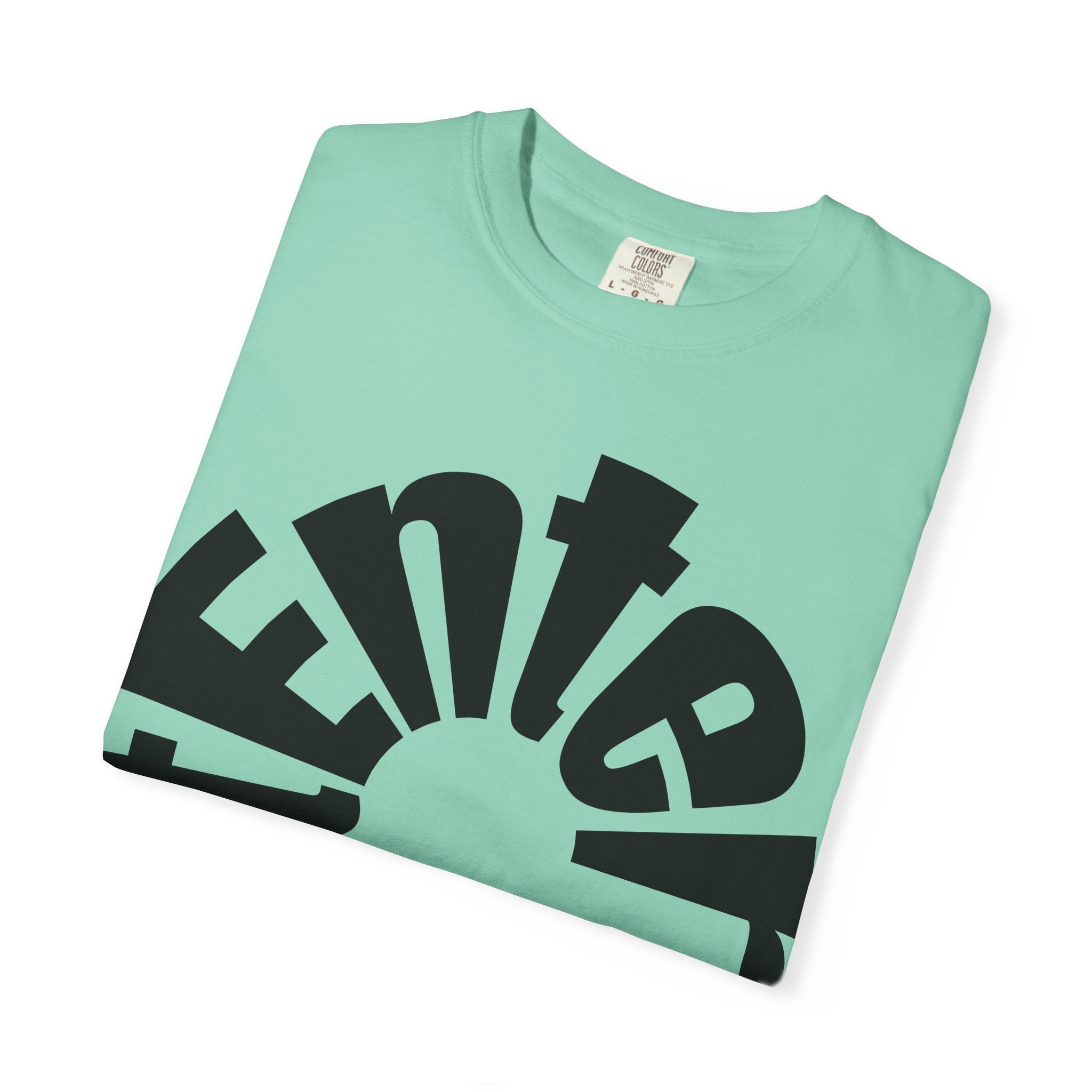 Rounded "Enter Text"  T-Shirt