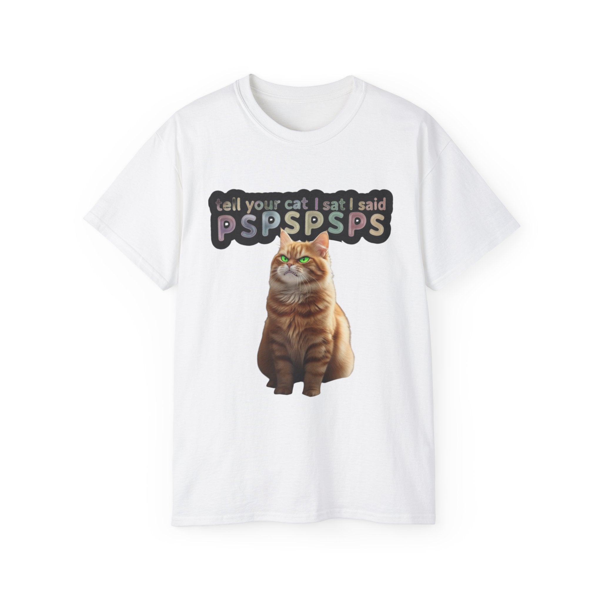 Funny Cat Lover Tee, PSPSPS Cat T-Shirt