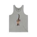 Unisex Jersey Tank with 'Cat Butt'