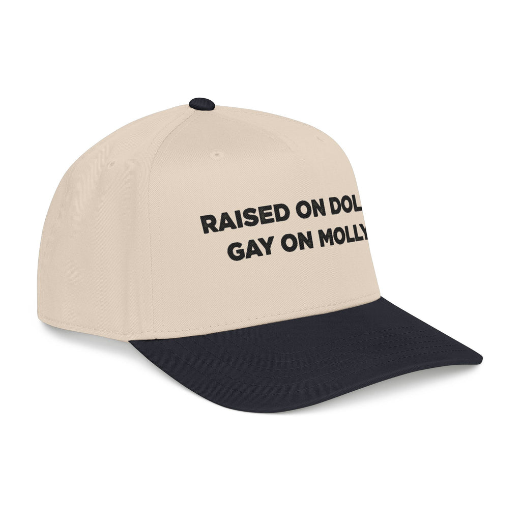 Dolly/Molly  Baseball Cap — Black Statement Hat
