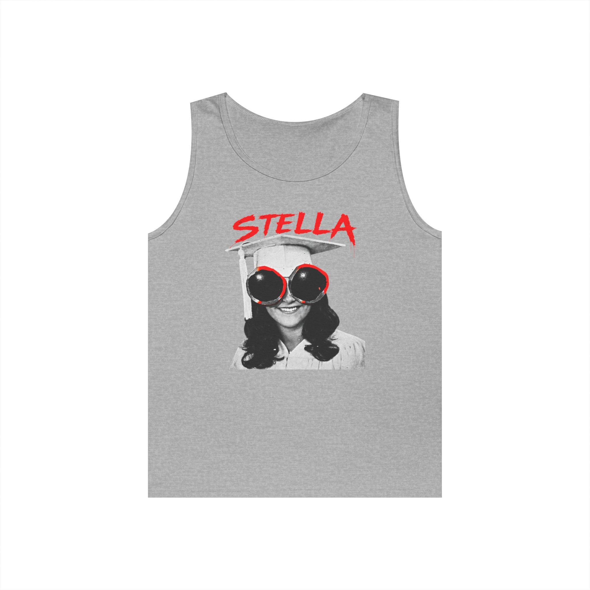 Stella - Graphic Tank Top — Retro Laundry Machine Art