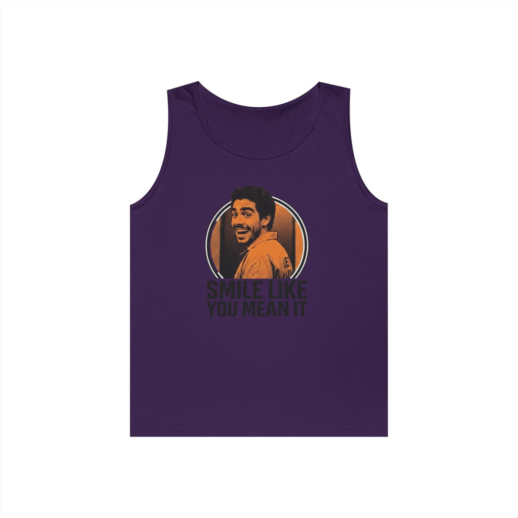 Smile like you mean it - Graphic Tank Top — Retro Laundry Machine Art