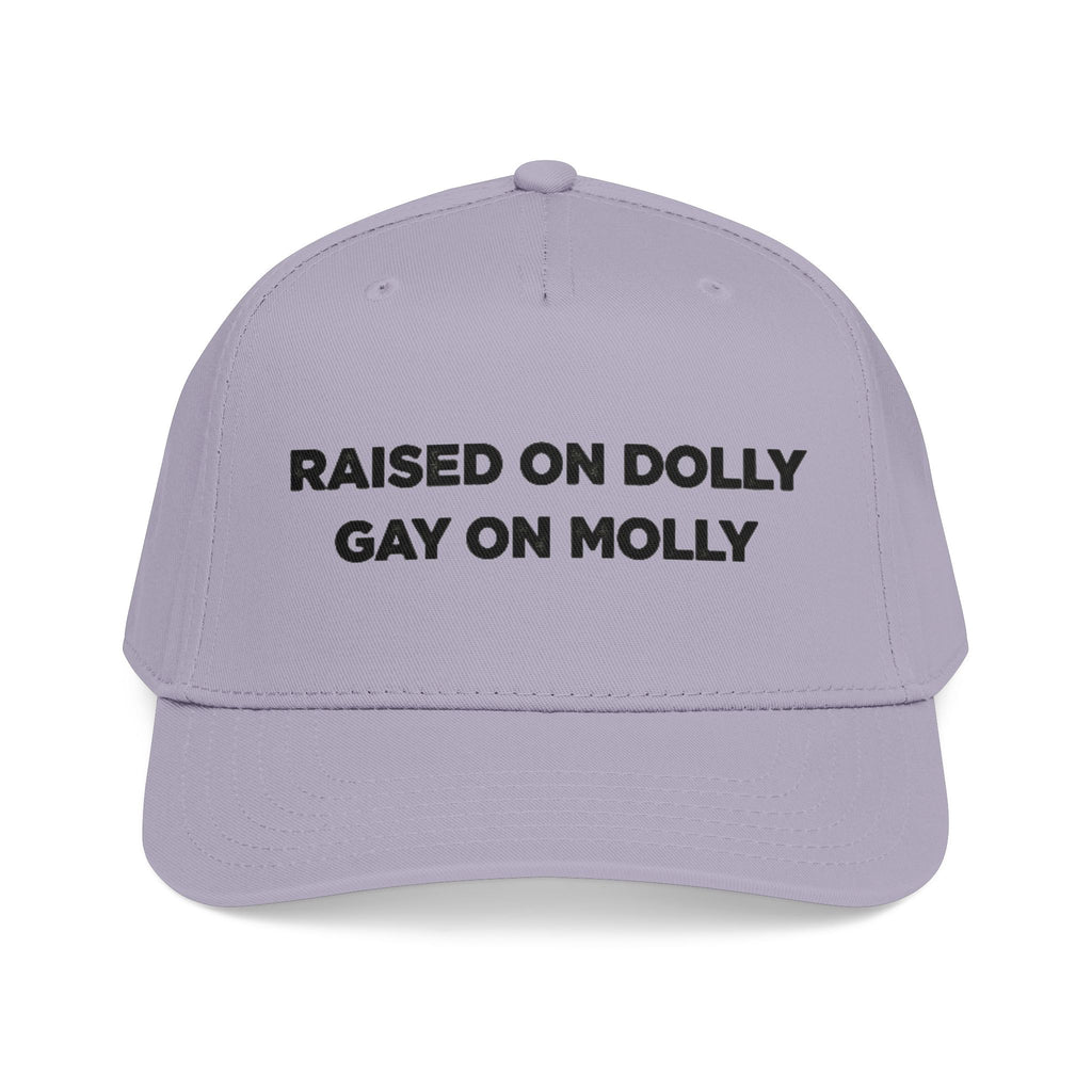 Dolly/Molly  Baseball Cap — Black Statement Hat