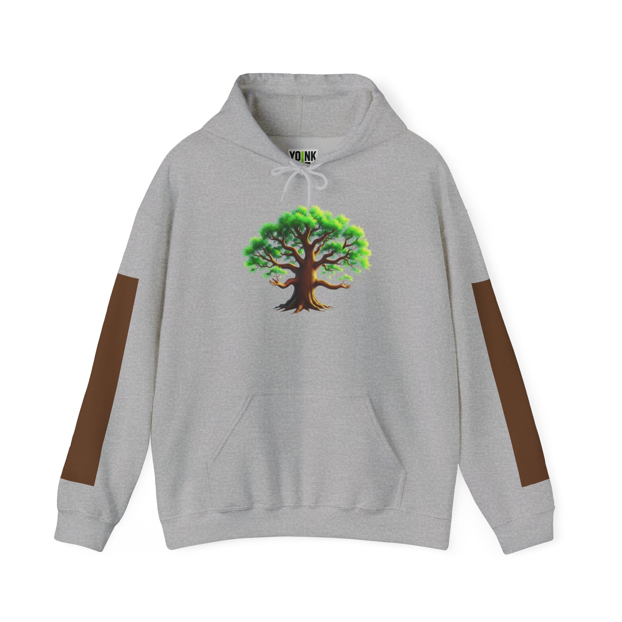Tree Hugger Hoodie - Minimal Funny Graphic Pullover