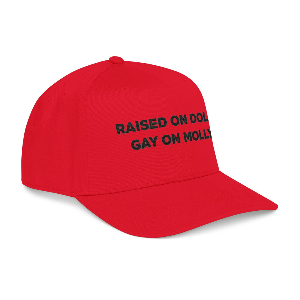 Dolly/Molly  Baseball Cap — Black Statement Hat