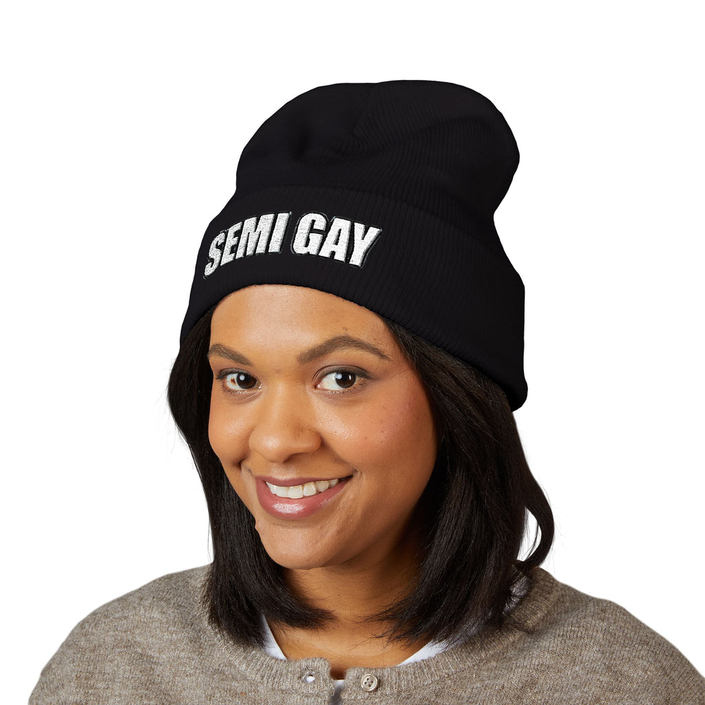 Classic Cuffed Beanie - Semi Gay