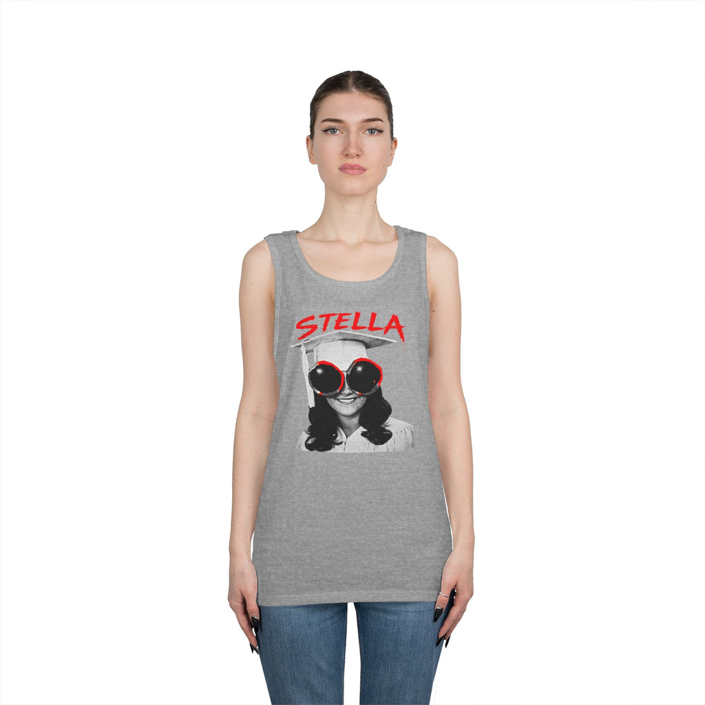 Stella - Graphic Tank Top — Retro Laundry Machine Art