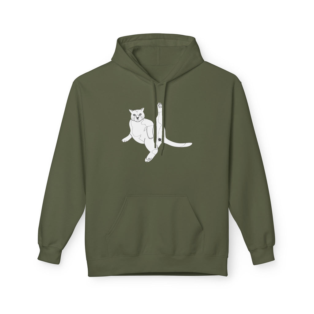 Hoodie - Cat Butt Sketch Design