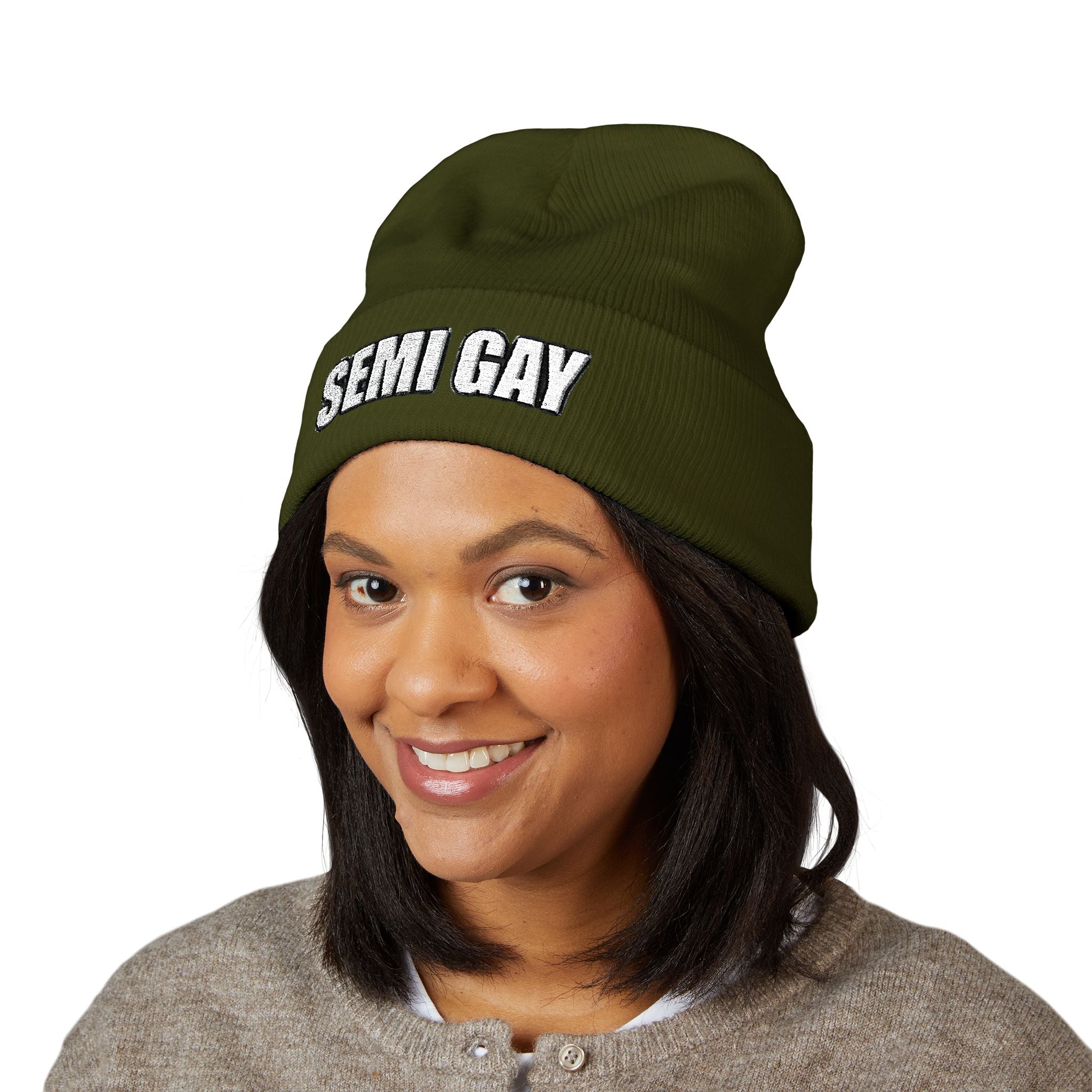 Classic Cuffed Beanie - Semi Gay