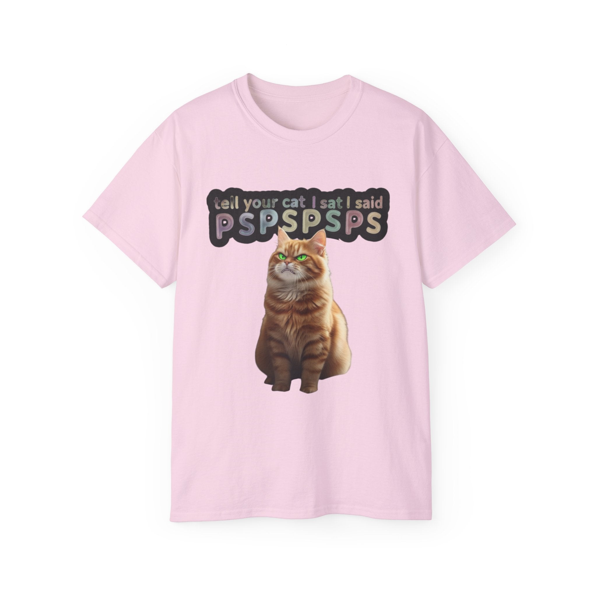 Funny Cat Lover Tee, PSPSPS Cat T-Shirt