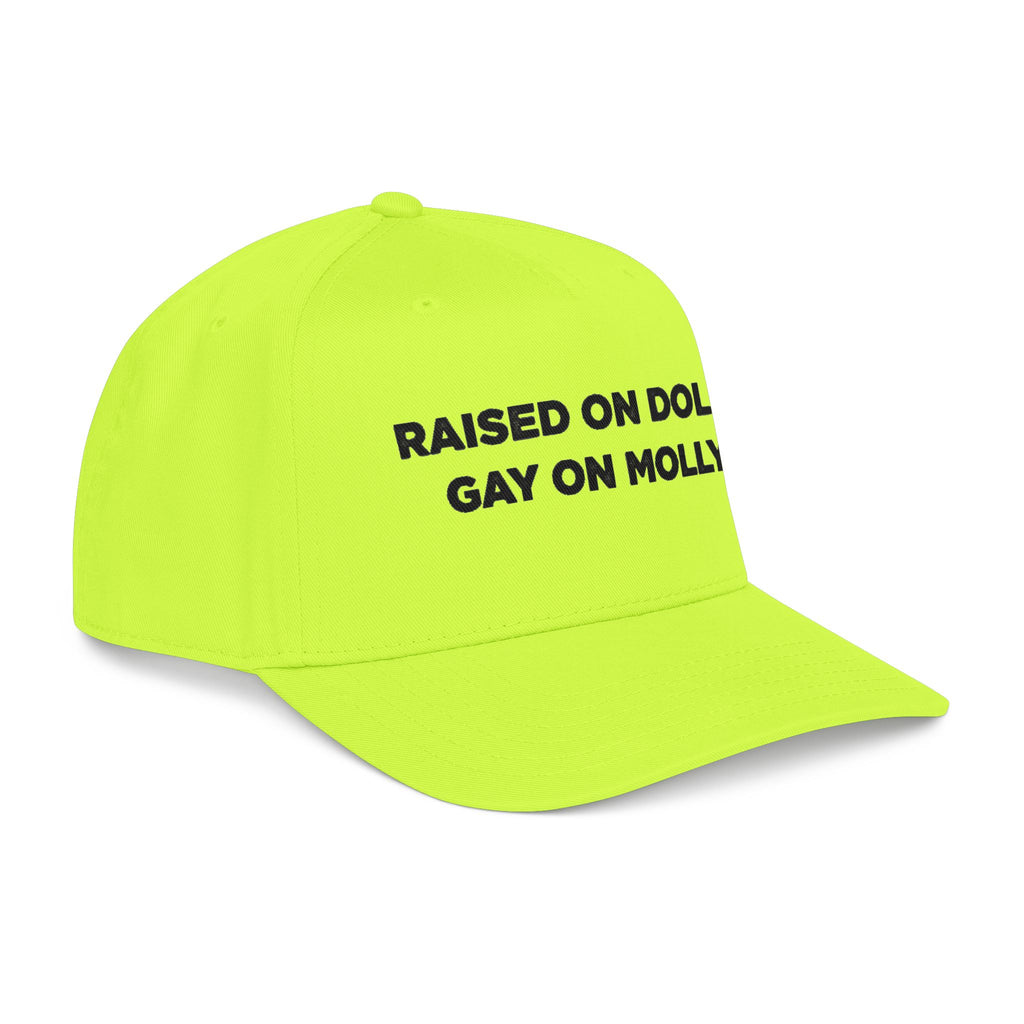 Dolly/Molly  Baseball Cap — Black Statement Hat
