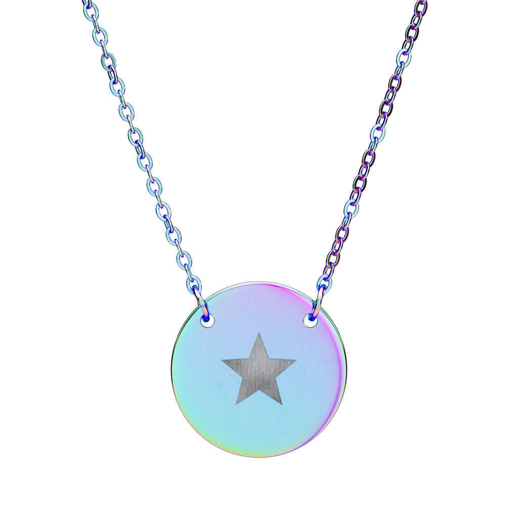 Circle Necklace - Star