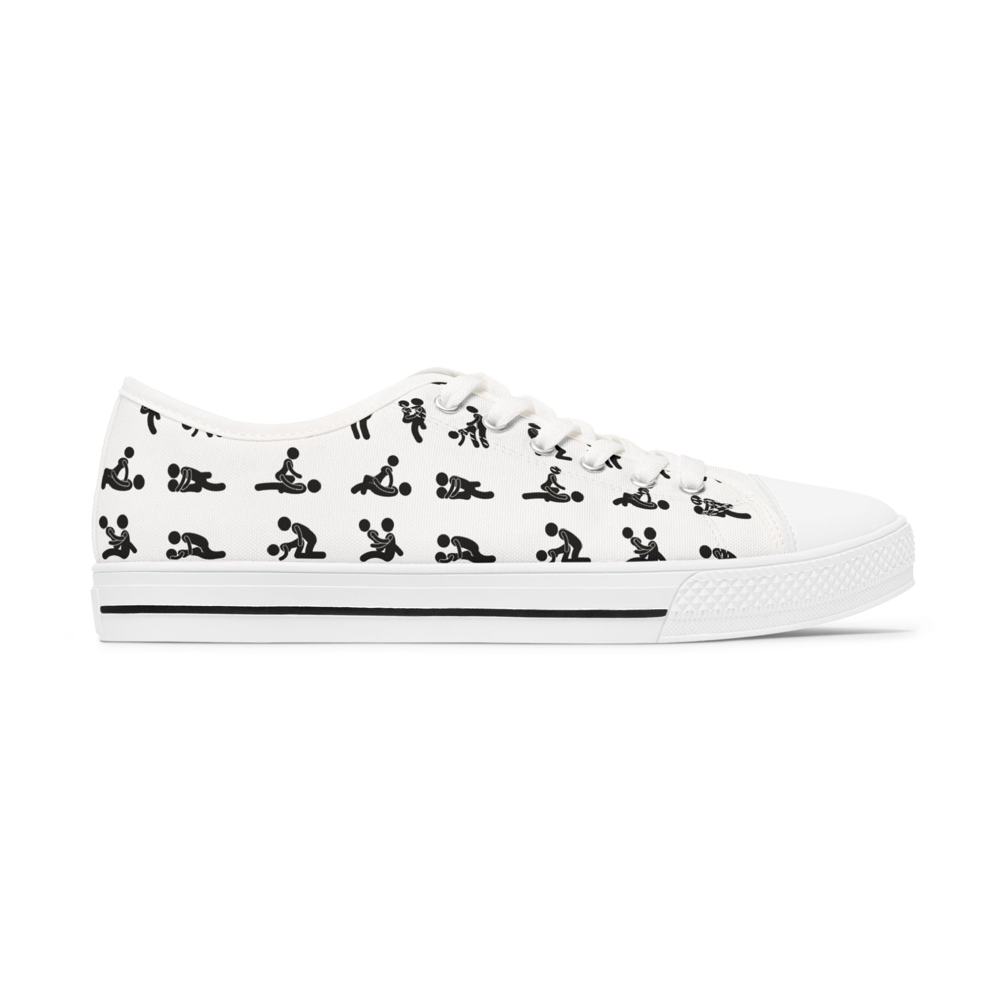 Women's Trendy Low Top Sneakers- Sexual Positions