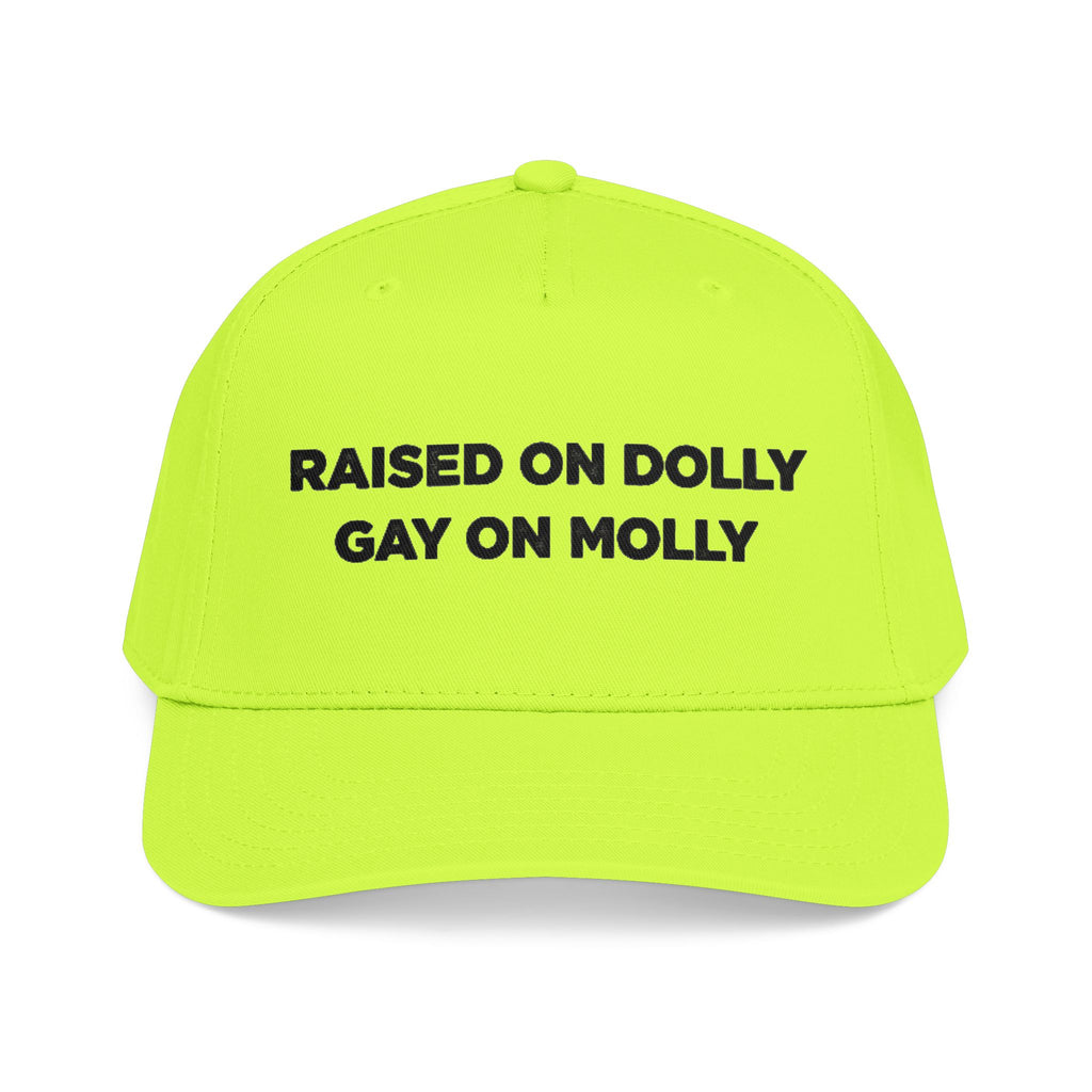 Dolly/Molly  Baseball Cap — Black Statement Hat