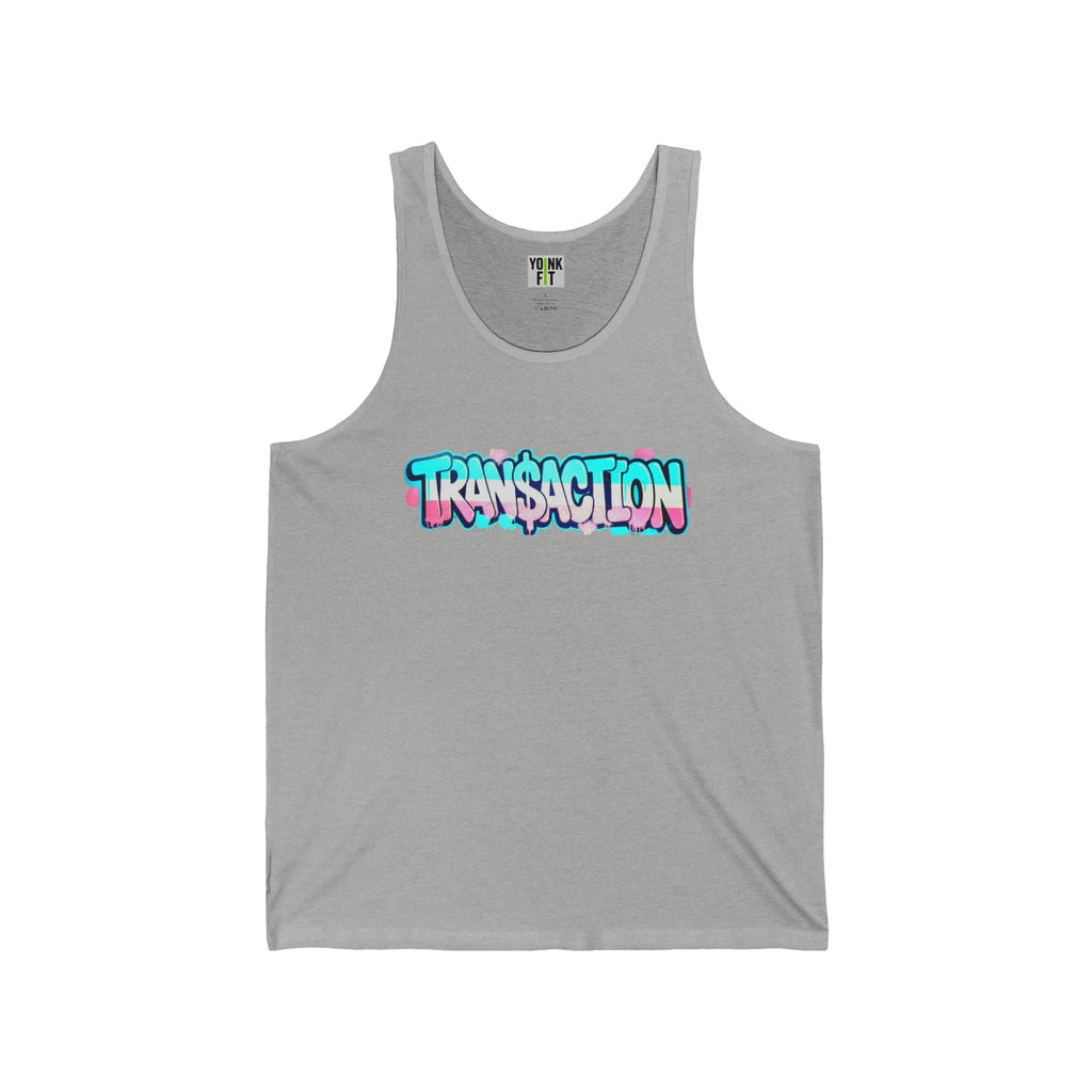 Unisex Jersey Tank- Tran$action