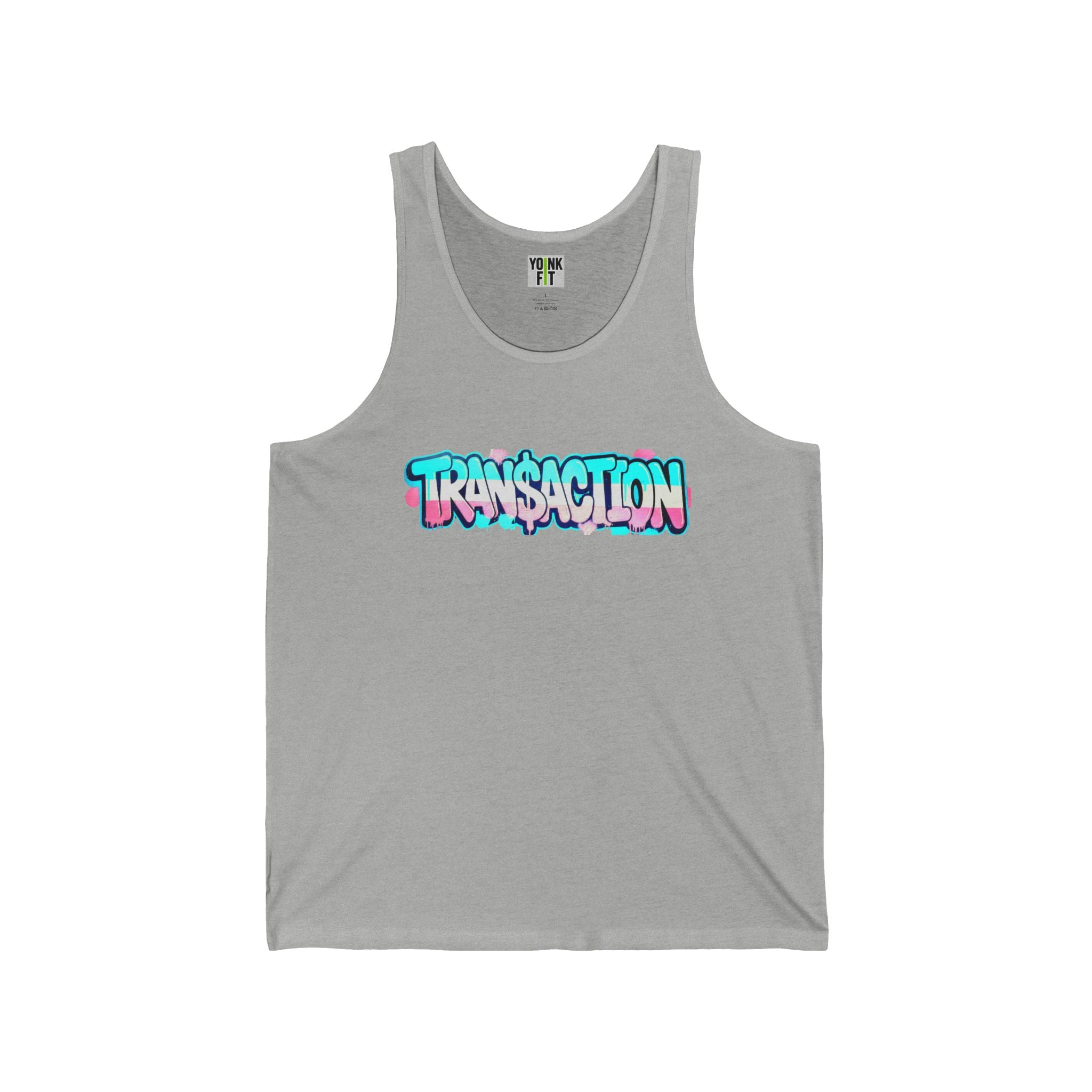 Unisex Jersey Tank- Tran$action