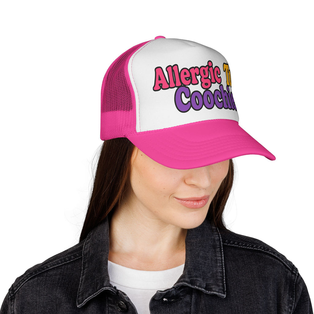Playful Trucker Cap with Humor