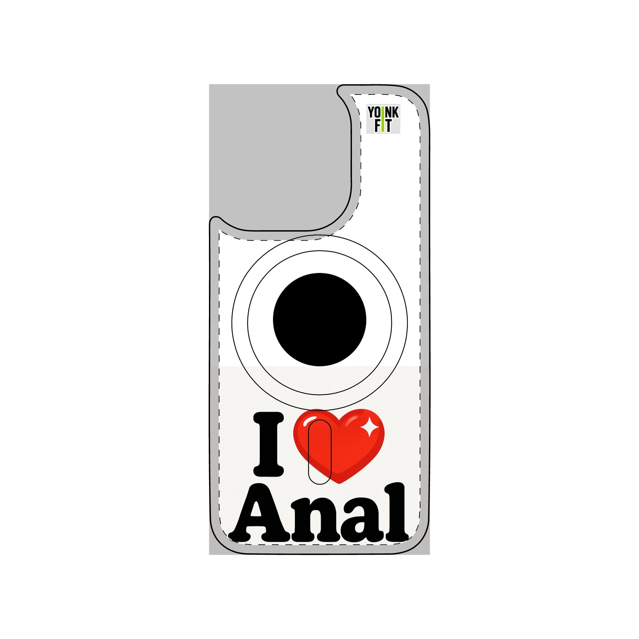 I ❤️ Anal - Magnetic Phone Case - Apple