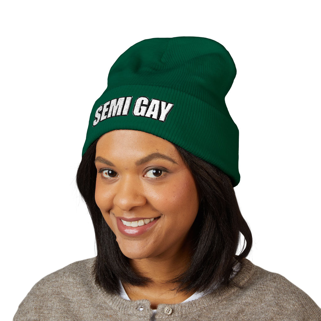 Classic Cuffed Beanie - Semi Gay