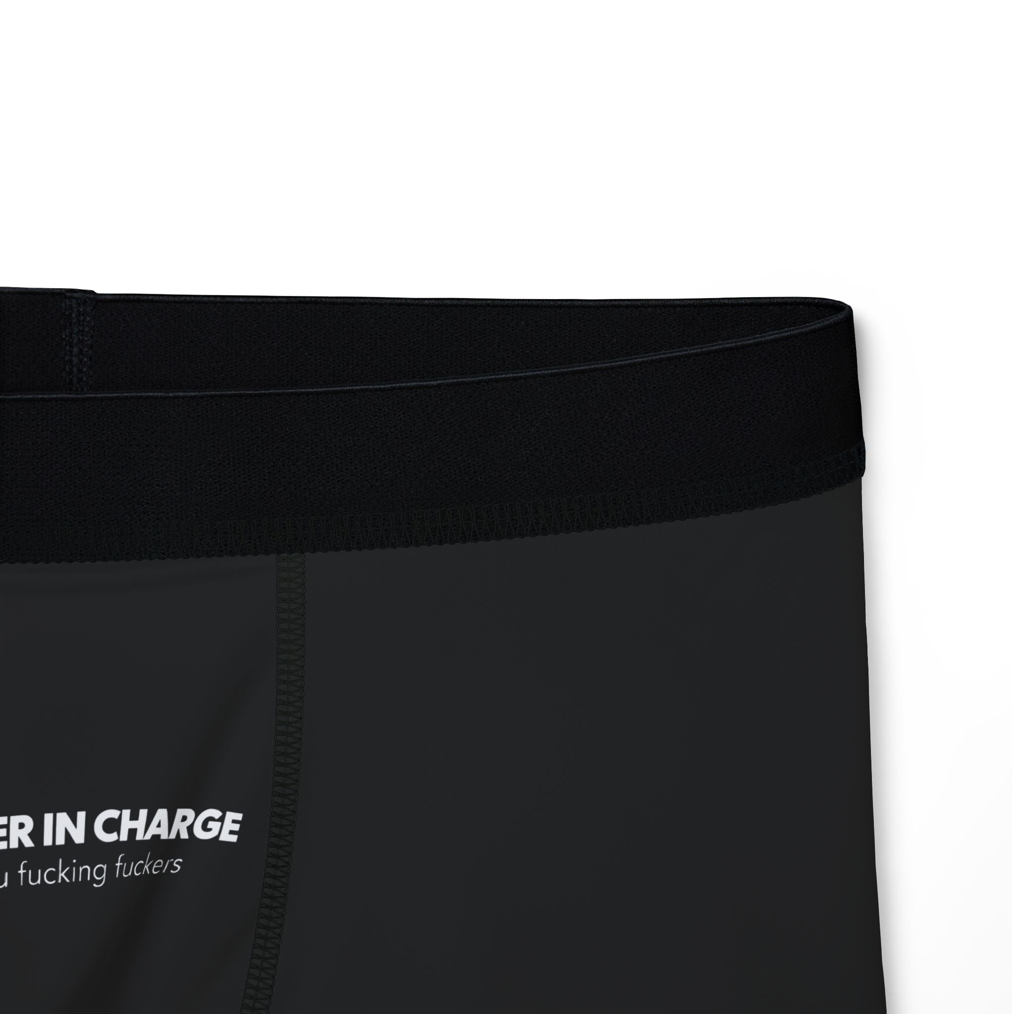 Men's Boxers Briefs - Comfortable Everyday Underwear - Fucker in charge