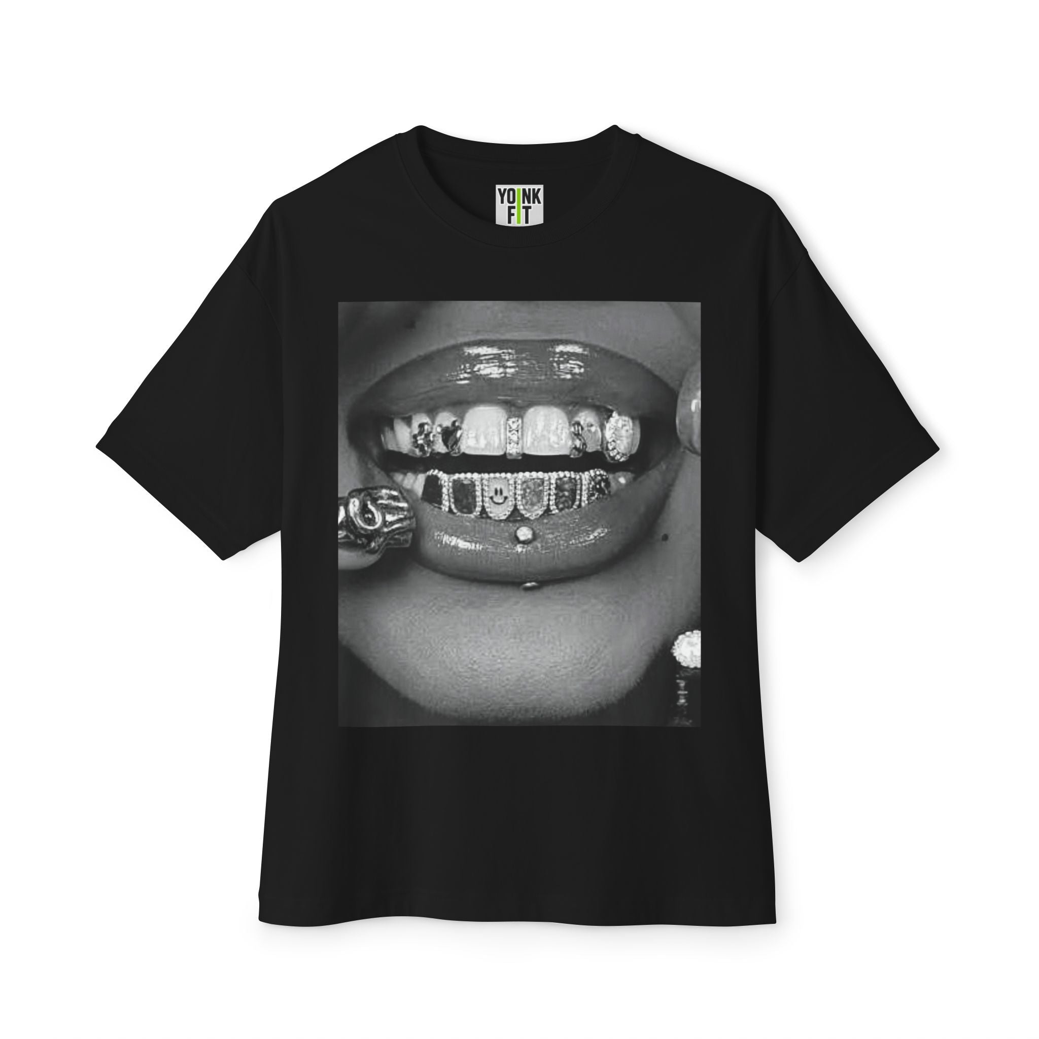 Boxy Tee Grillz Teeth Unisex Shirt