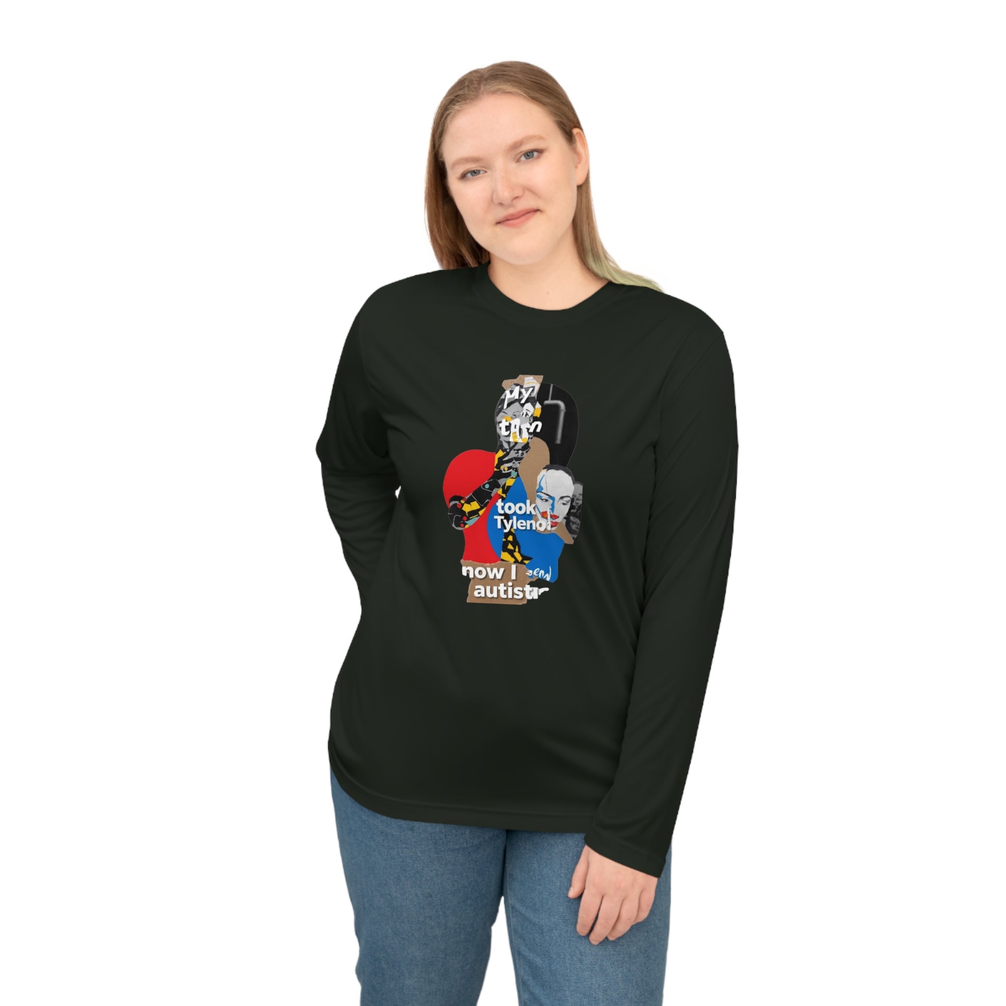 Humor Performance Shirt- Tylenol Art
