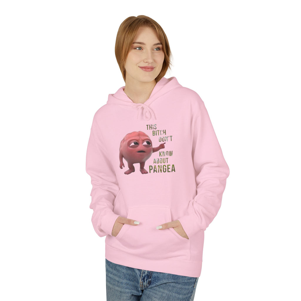 Fleece Hoodie - Brain