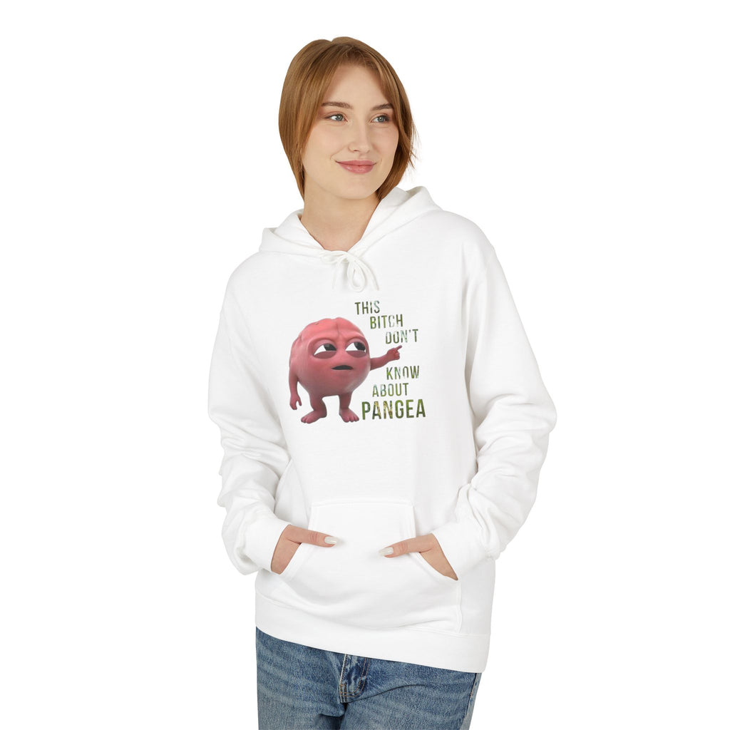 Fleece Hoodie - Brain