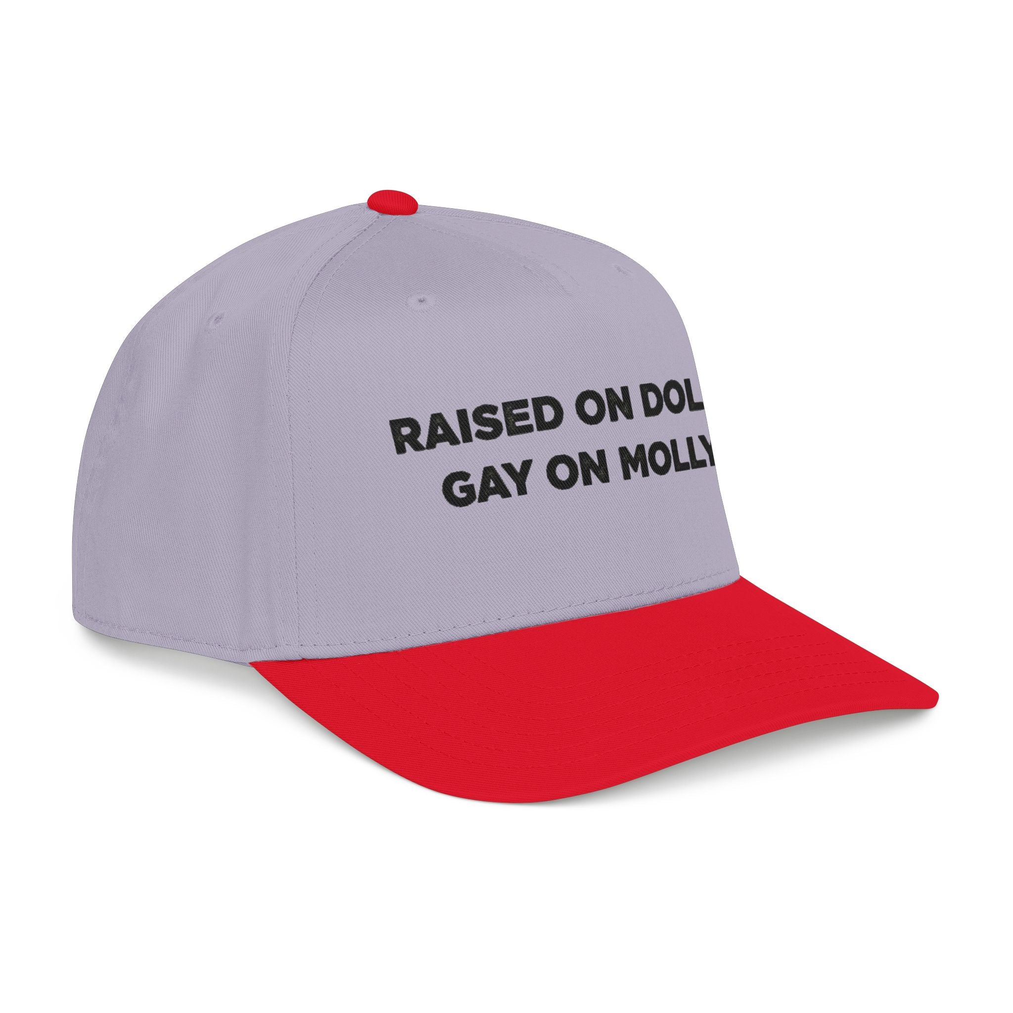 Dolly/Molly  Baseball Cap — Black Statement Hat