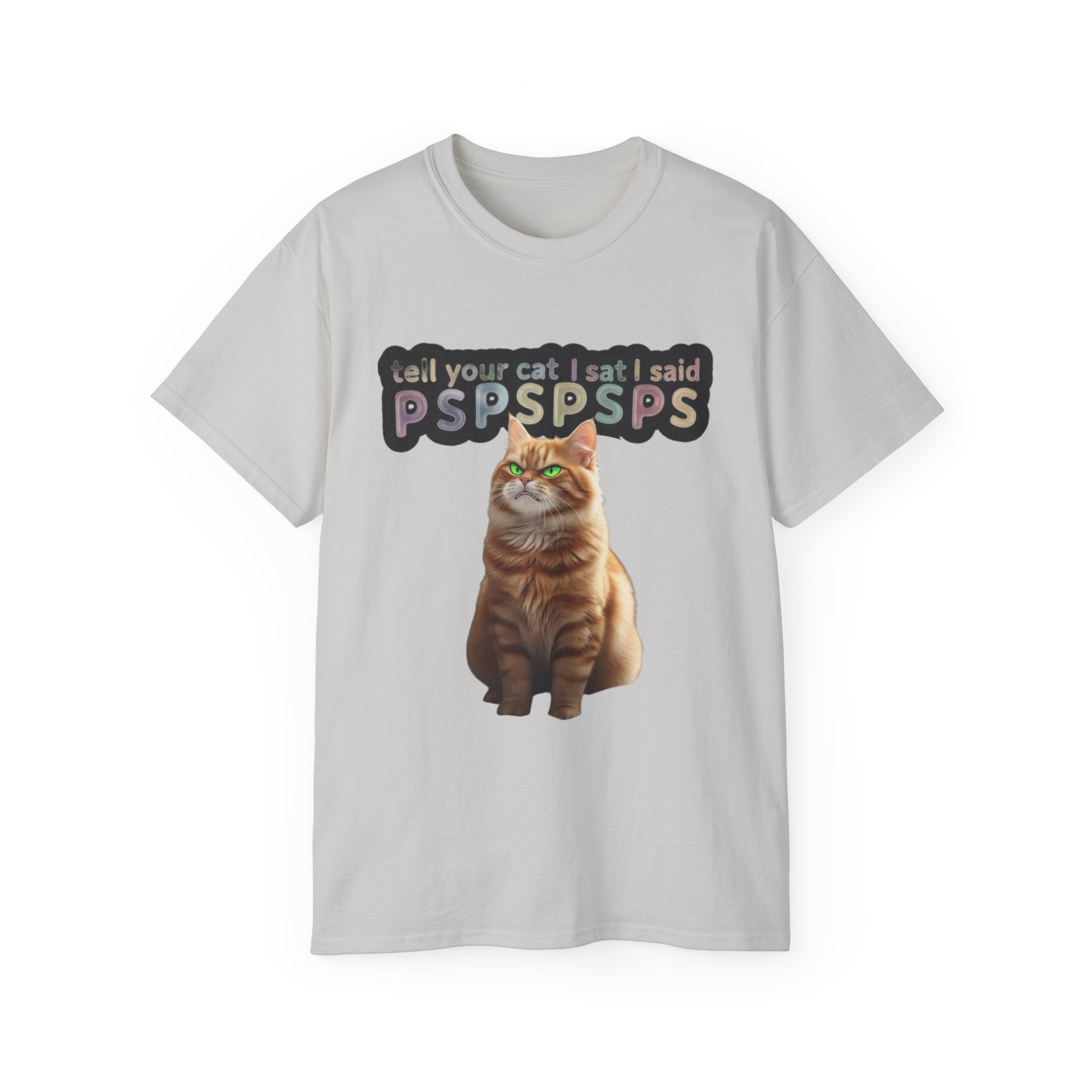 Funny Cat Lover Tee, PSPSPS Cat T-Shirt