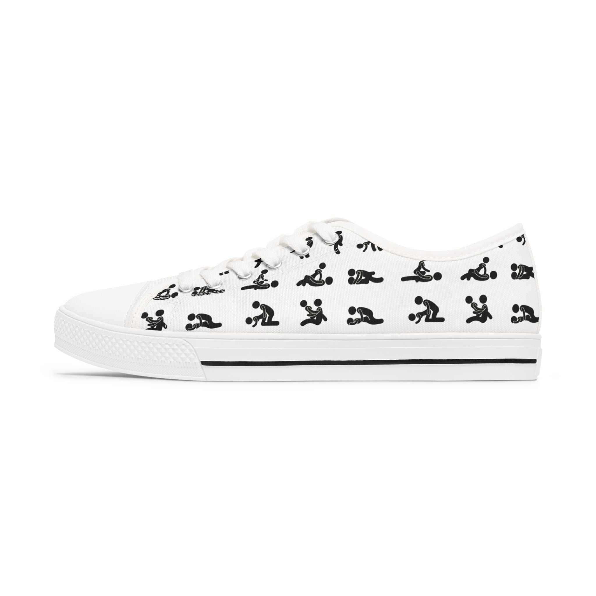 Women's Trendy Low Top Sneakers- Sexual Positions