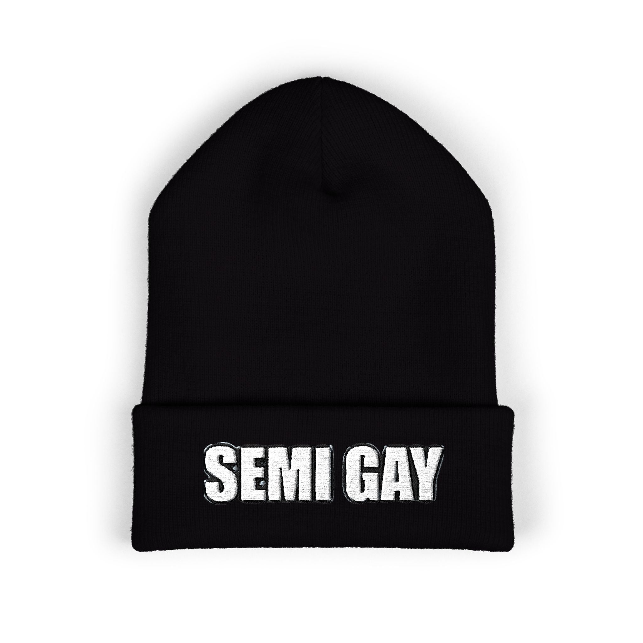 Classic Cuffed Beanie - Semi Gay