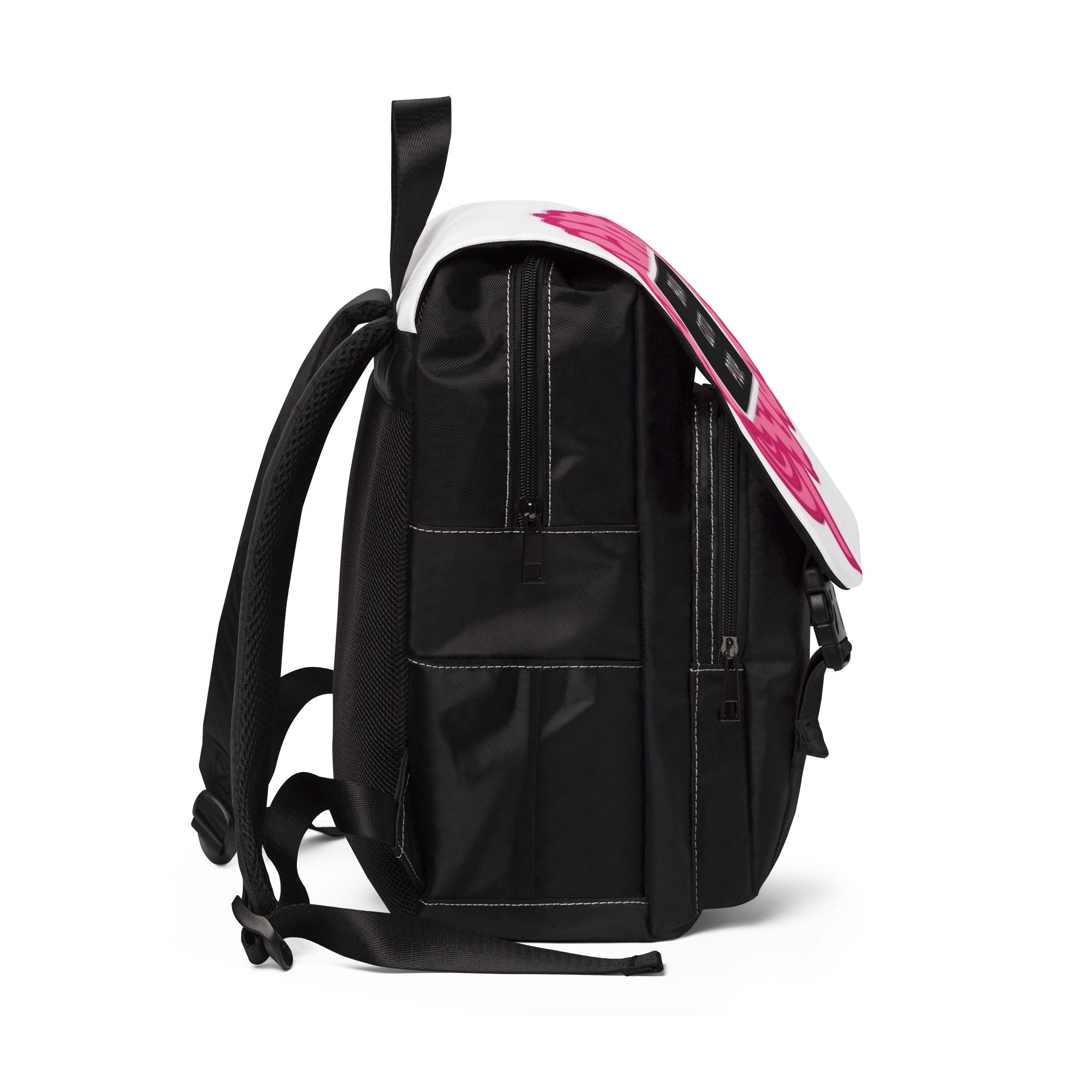 Unisex Casual Shoulder Backpack - Brain