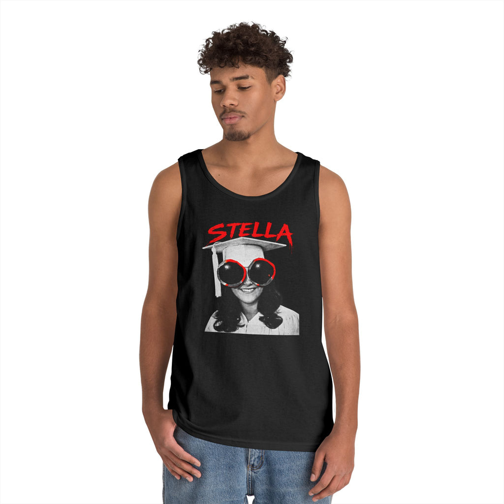 Stella - Graphic Tank Top — Retro Laundry Machine Art