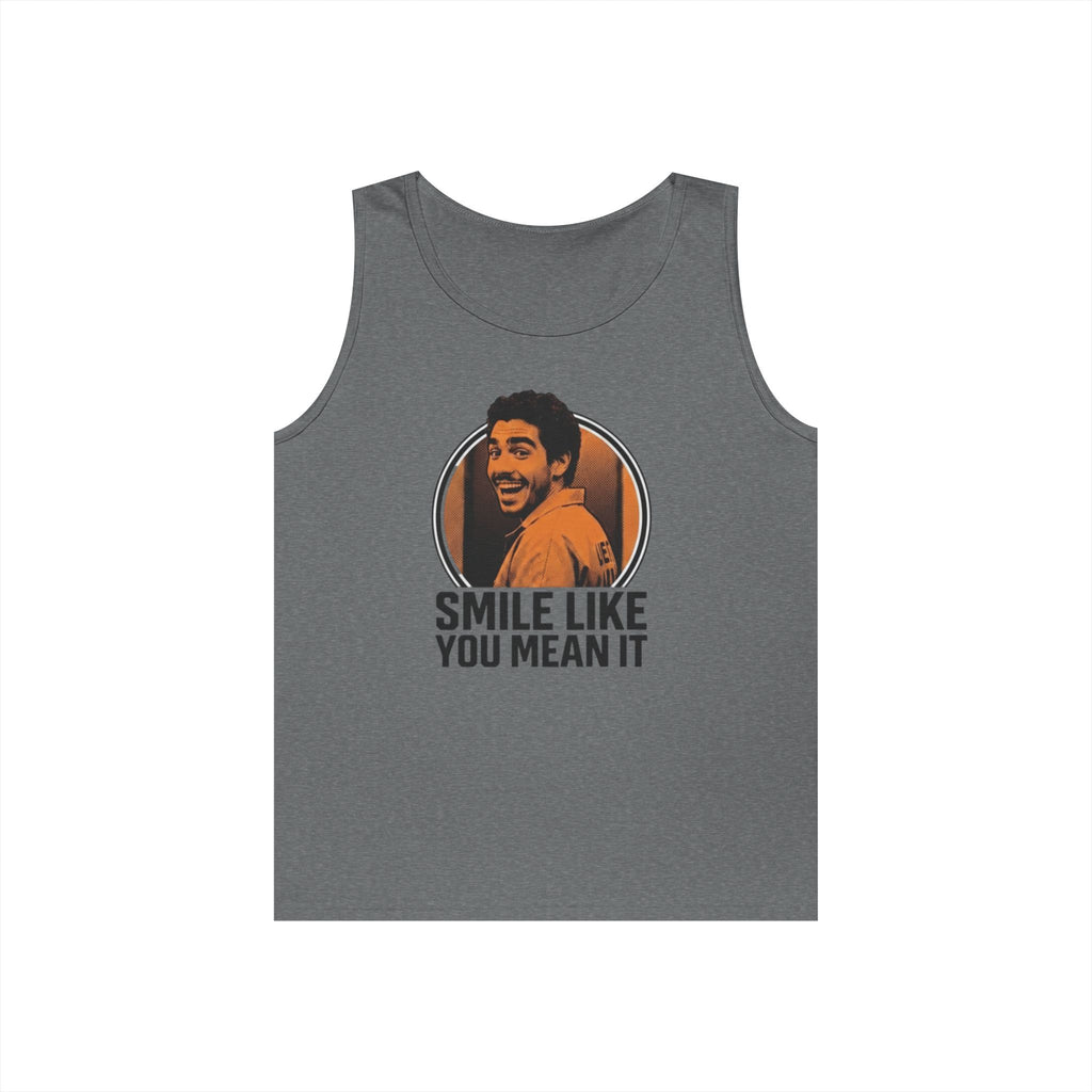 Smile like you mean it - Graphic Tank Top — Retro Laundry Machine Art