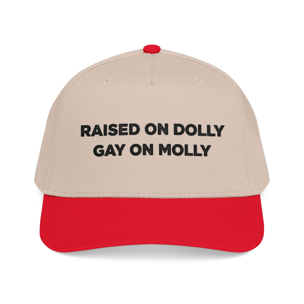 Dolly/Molly  Baseball Cap — Black Statement Hat
