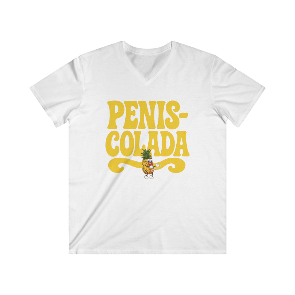 Funny Penis Colada V-Neck Tee