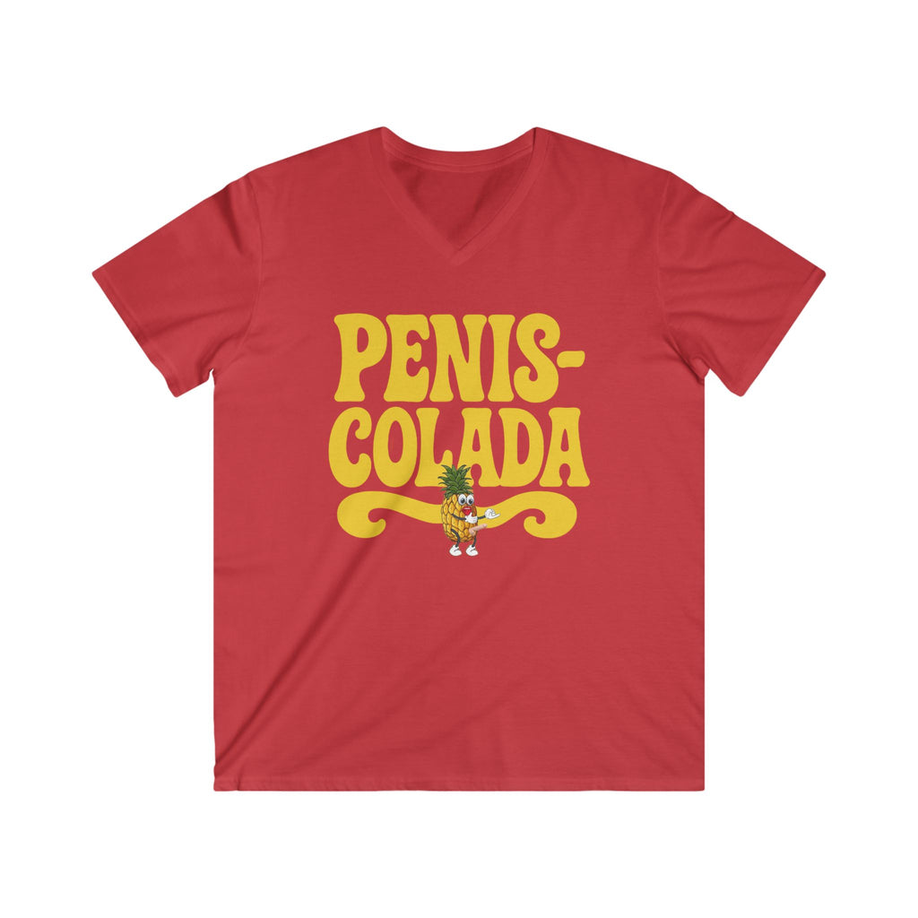 Funny Penis Colada V-Neck Tee