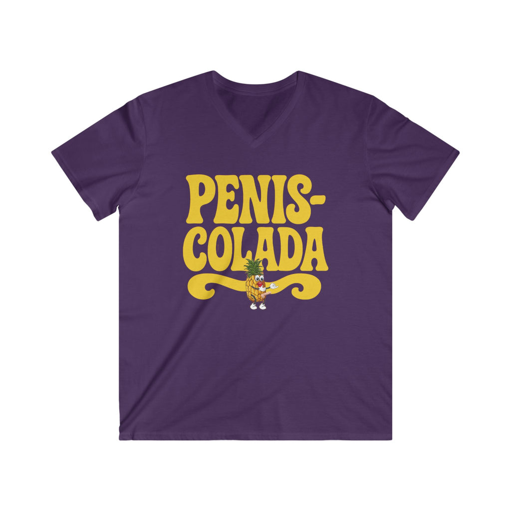 Funny Penis Colada V-Neck Tee