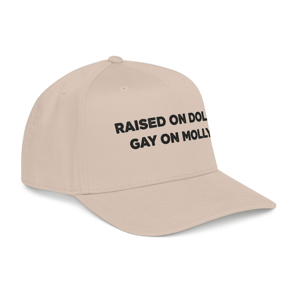 Dolly/Molly  Baseball Cap — Black Statement Hat